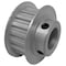B&B Manufacturing 18XL037-6FA6, Timing Pulley, Aluminum, Clear Anodized 18XL037-6FA6 - alternate 2